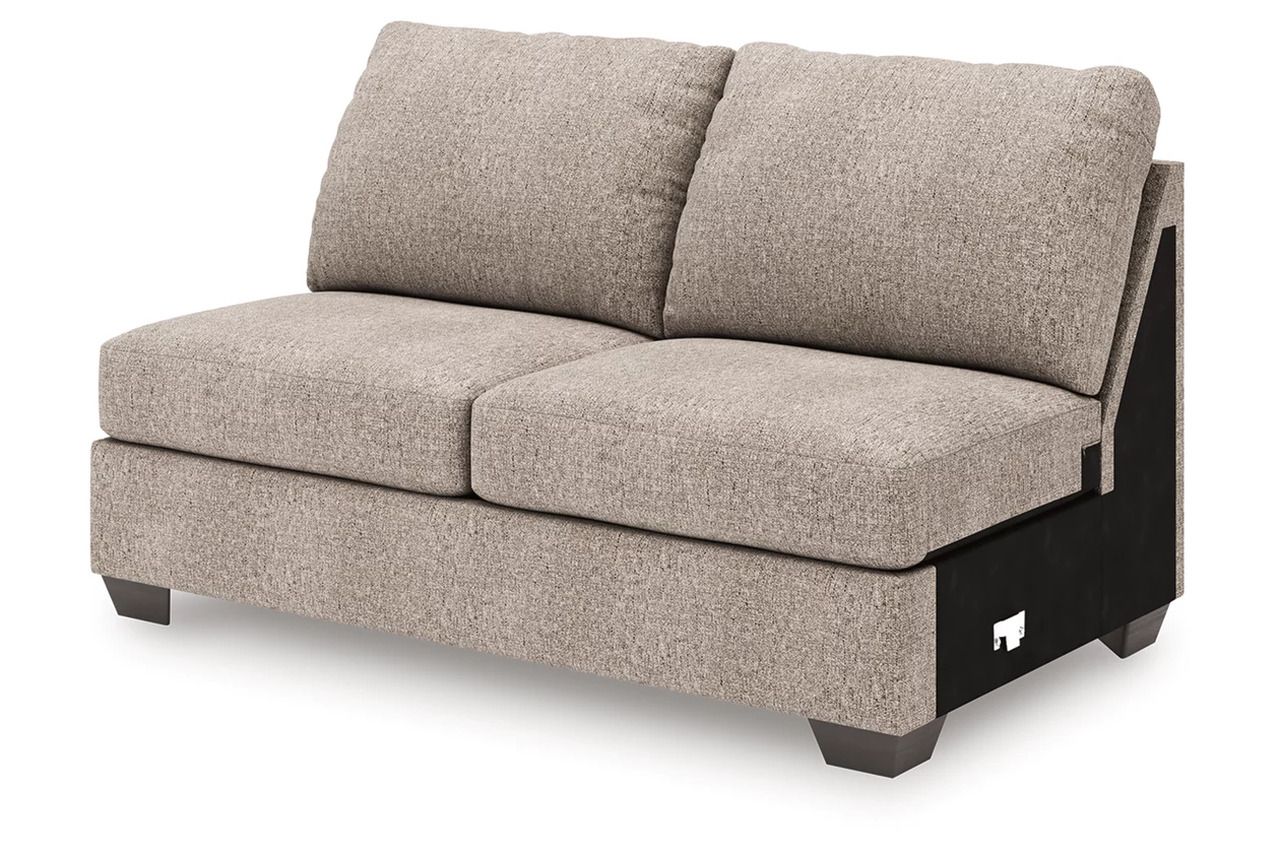 Newellen 3-Piece LAF Sleeper Sectional With Chaise In Hemp 48404S5