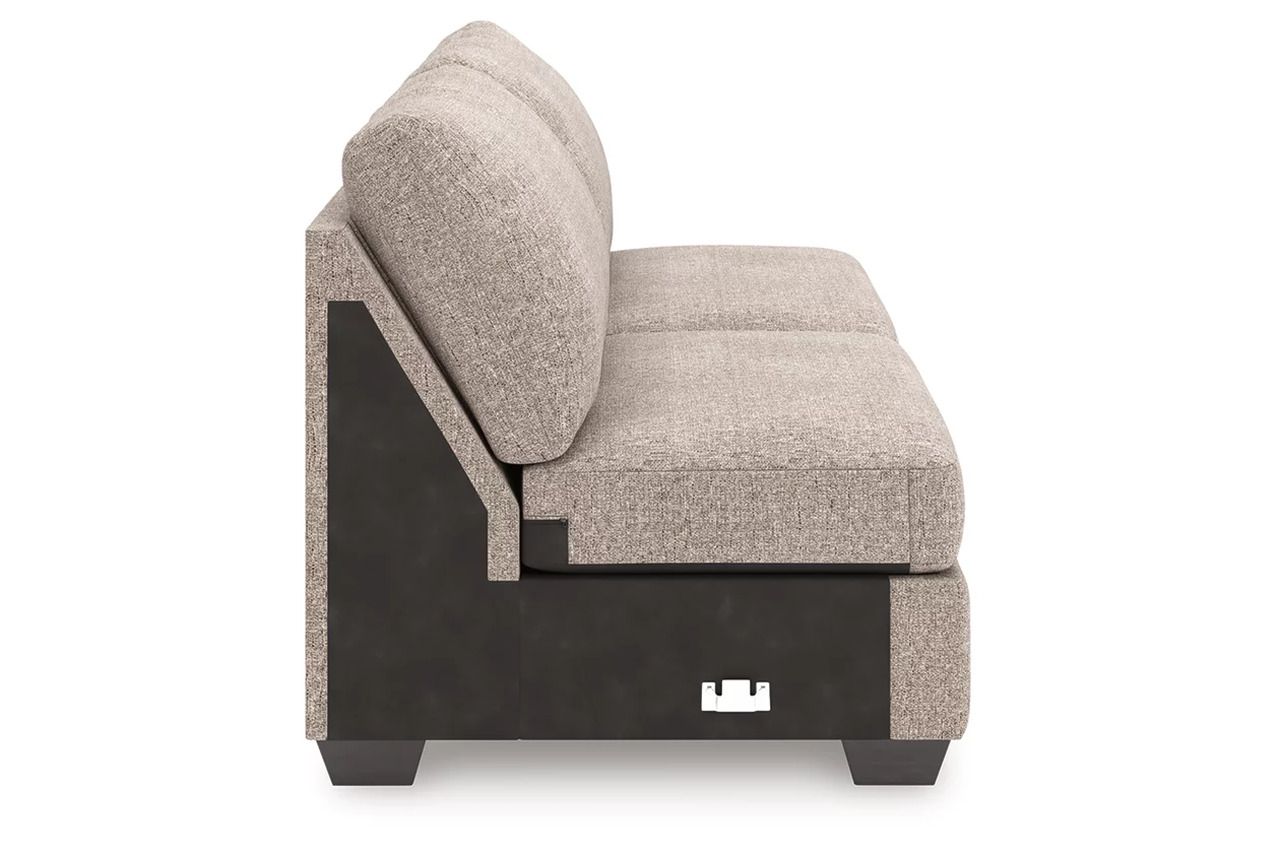 Newellen 3-Piece LAF Sleeper Sectional With Chaise In Hemp 48404S5
