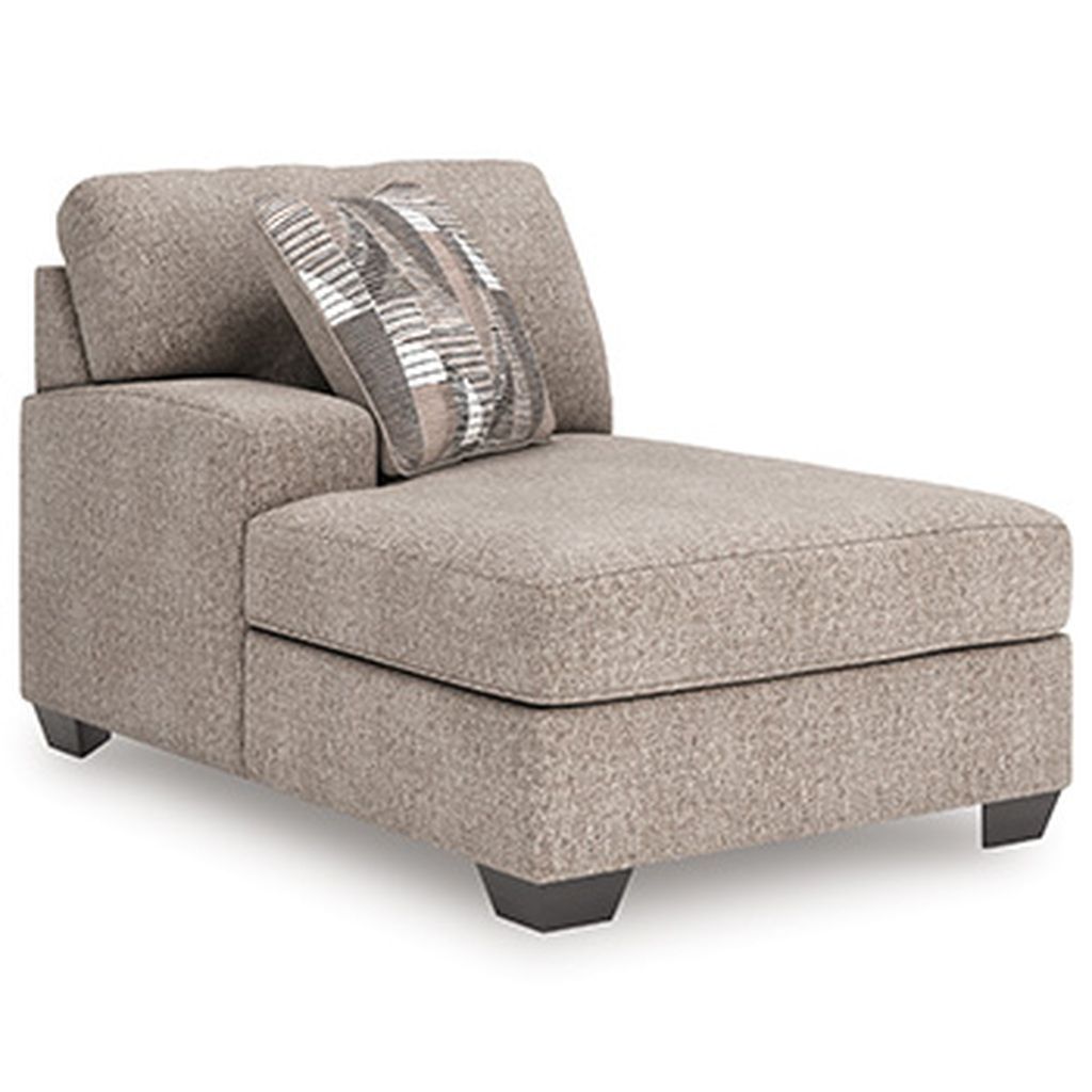 Newellen 3-Piece LAF Sleeper Sectional With Chaise In Hemp 48404S5