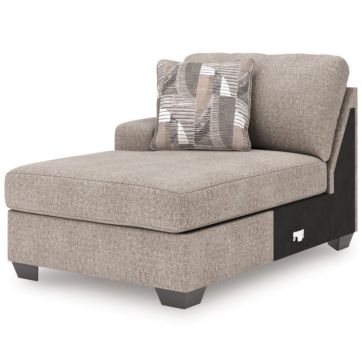 Newellen 3-Piece LAF Sleeper Sectional With Chaise In Hemp 48404S5