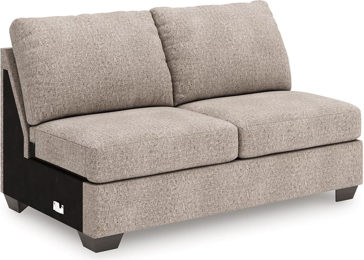 Newellen 3-Piece RAF Sleeper Sectional With Chaise In Hemp 48404S6
