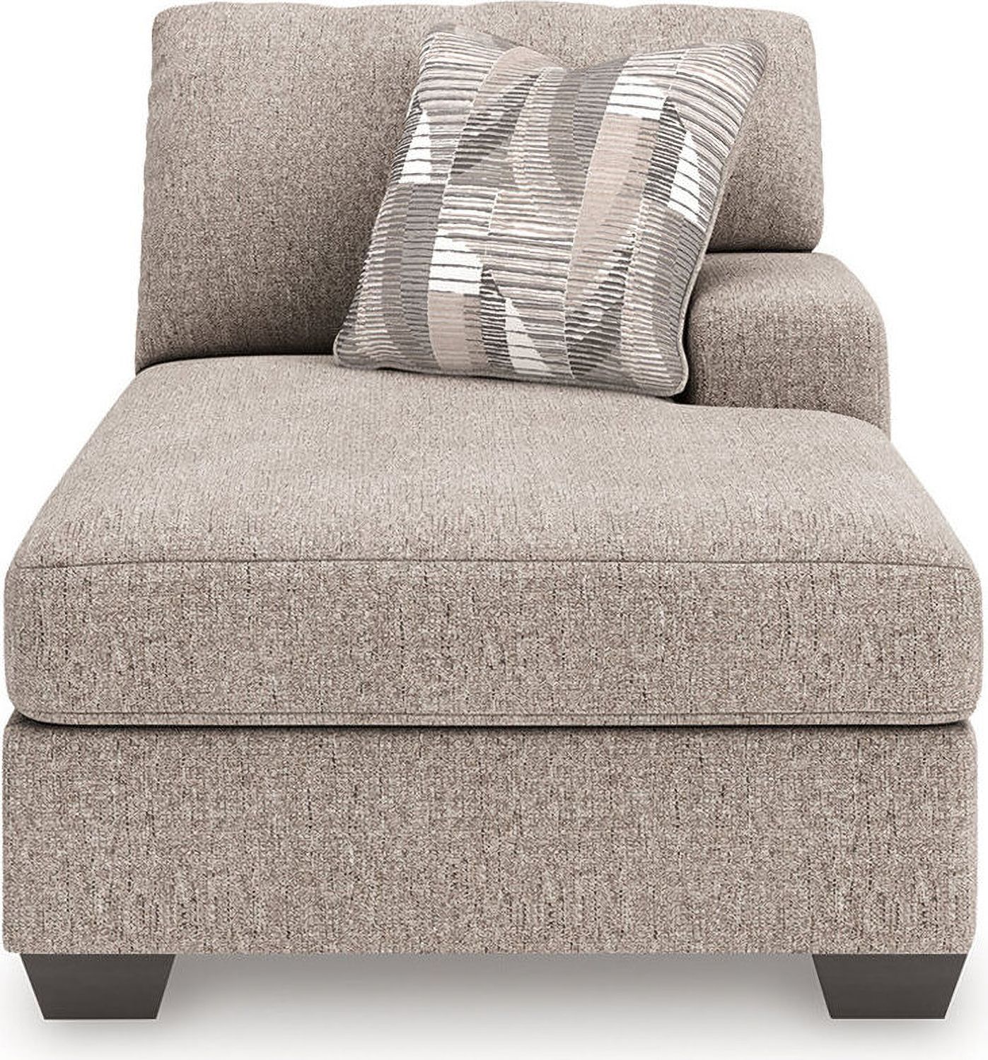 Newellen 3-Piece RAF Sleeper Sectional With Chaise In Hemp 48404S6