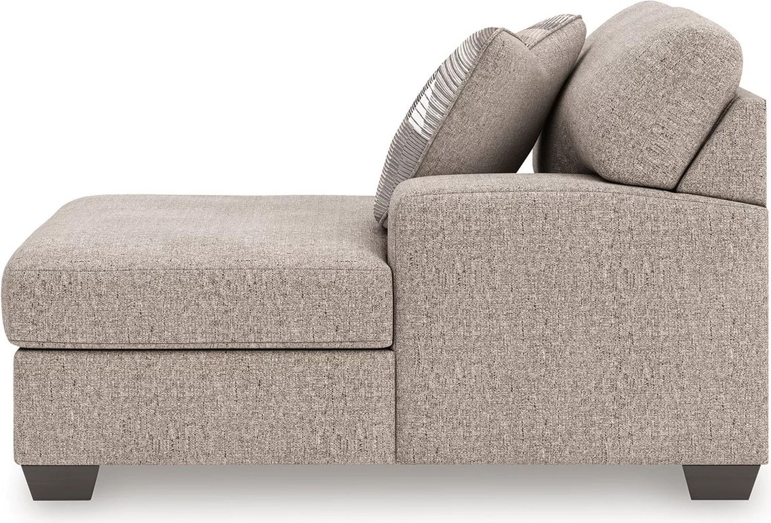 Newellen 3-Piece RAF Sleeper Sectional With Chaise In Hemp 48404S6