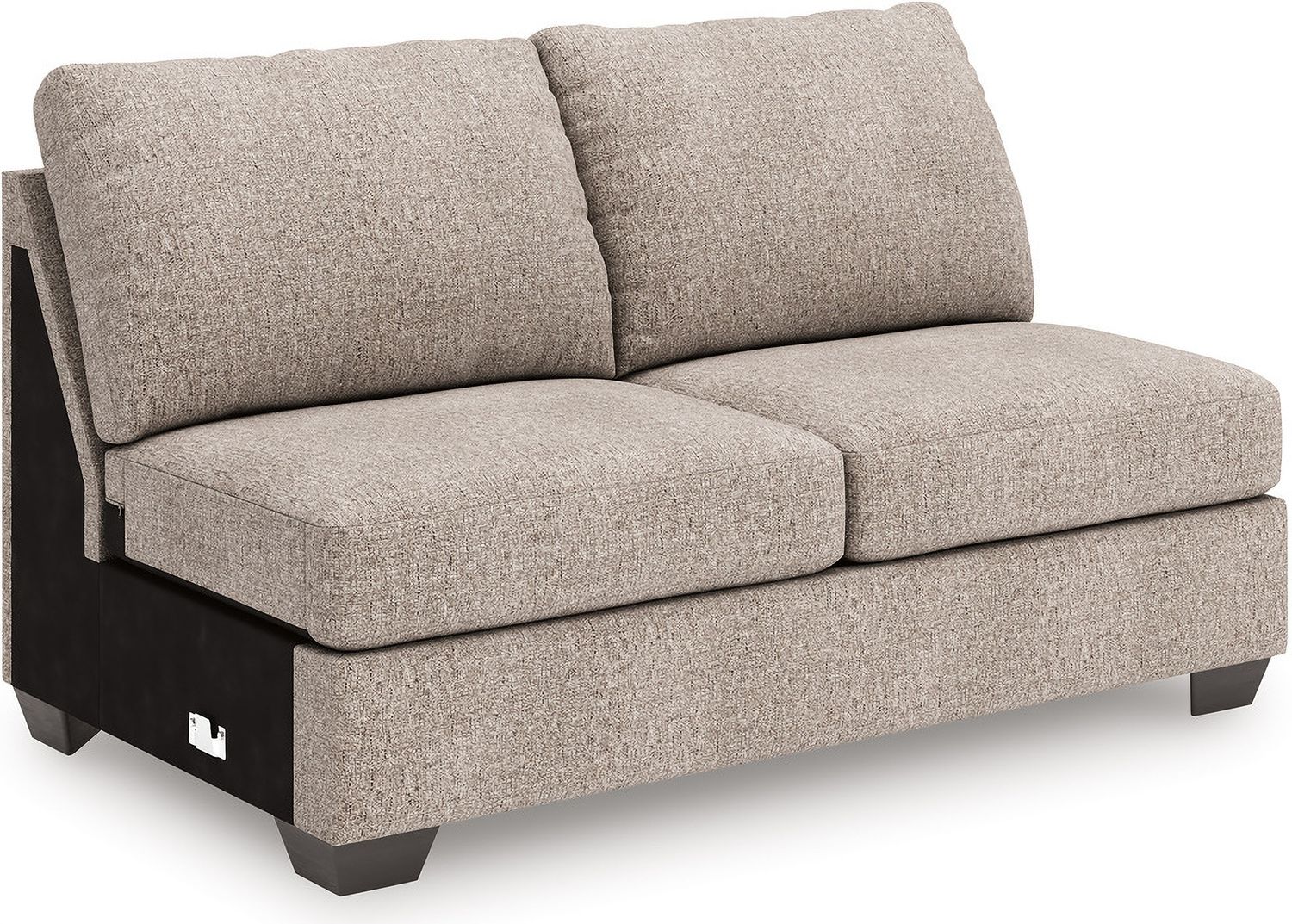 Newellen 3-Piece RAF Sleeper Sectional With Chaise In Hemp 48404S6