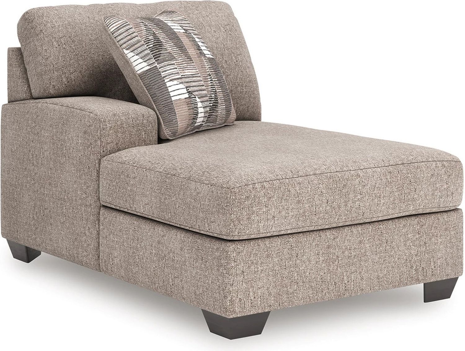 Newellen 3-Piece Sleeper Sectional With Double Chaise In Hemp 48404S7