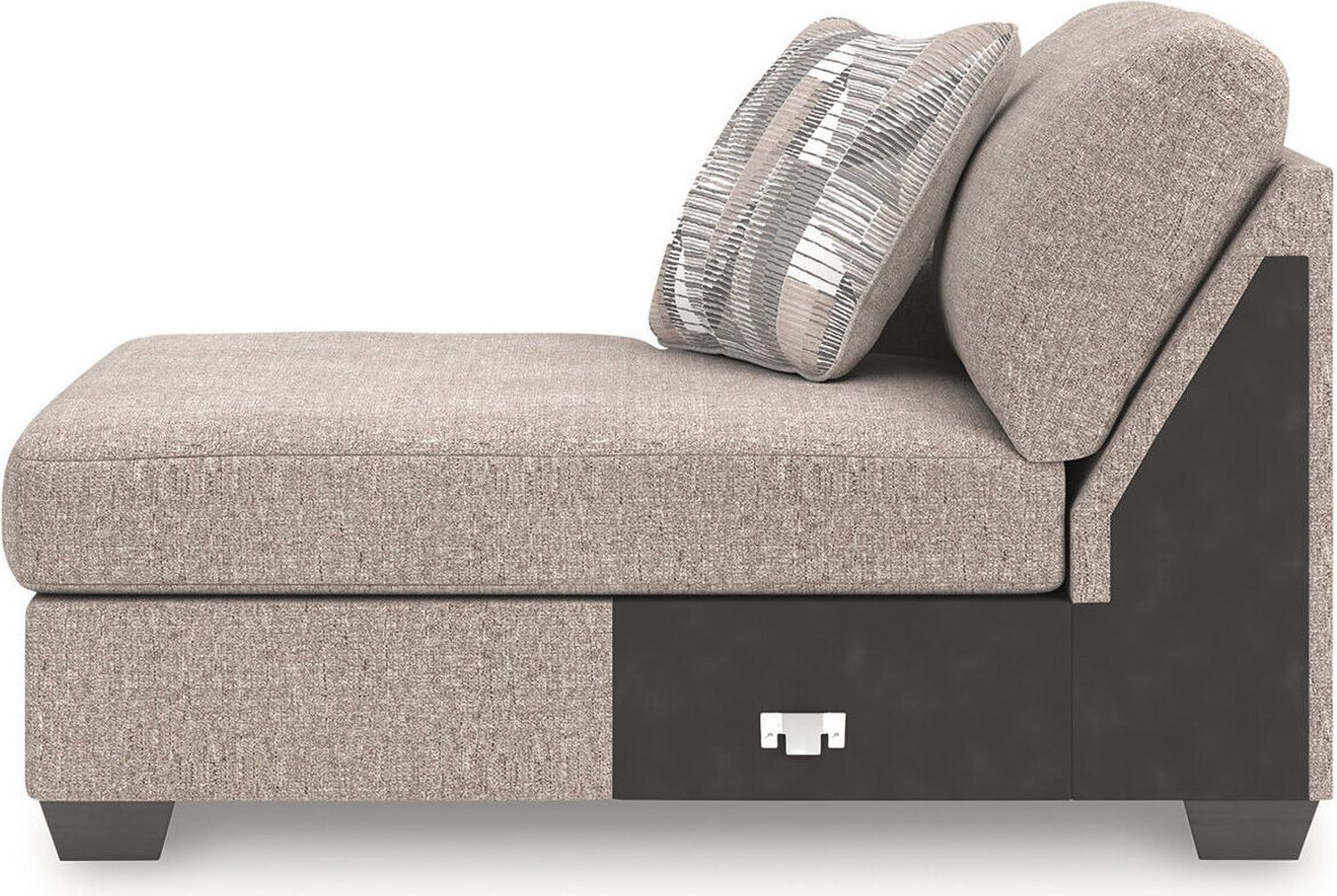 Newellen 3-Piece Sleeper Sectional With Double Chaise In Hemp 48404S7