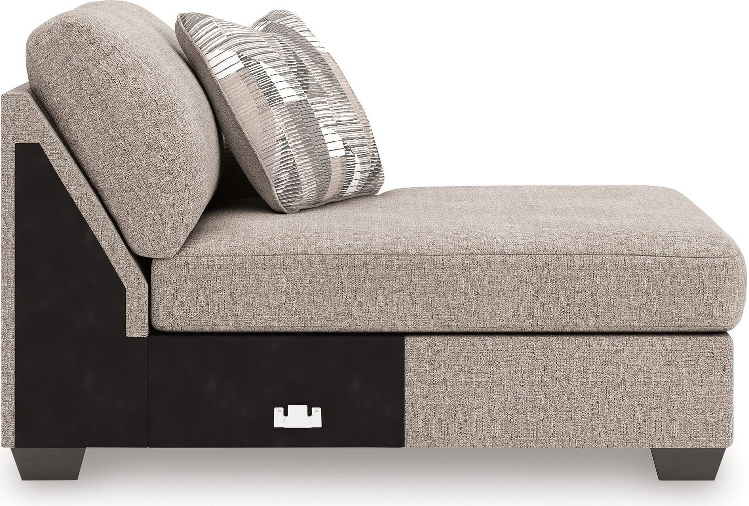 Newellen 3-Piece Sleeper Sectional With Double Chaise In Hemp 48404S7