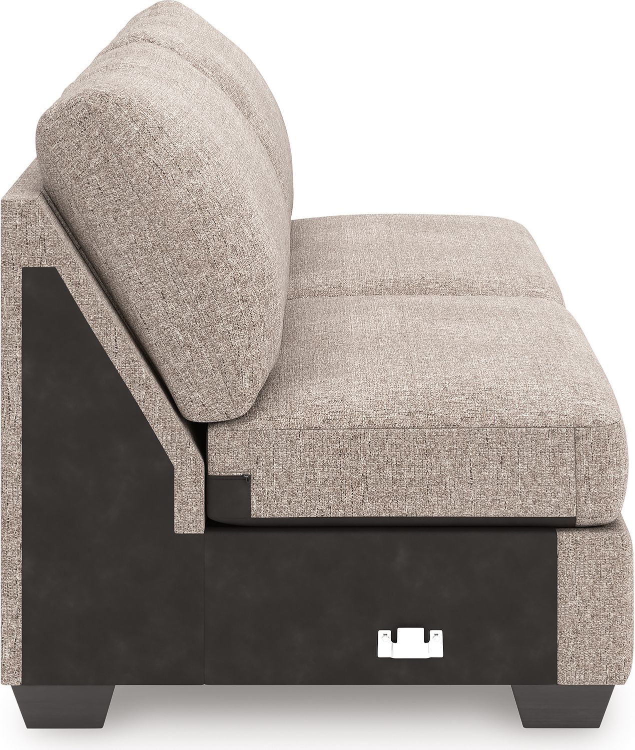 Newellen 3-Piece Sleeper Sectional With Double Chaise In Hemp 48404S7