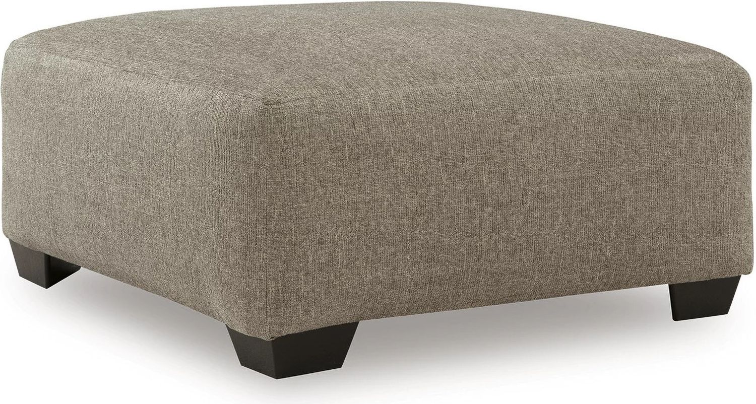 Newellen 3-Piece Sectional and Oversized Ottoman In Hemp 48404U1