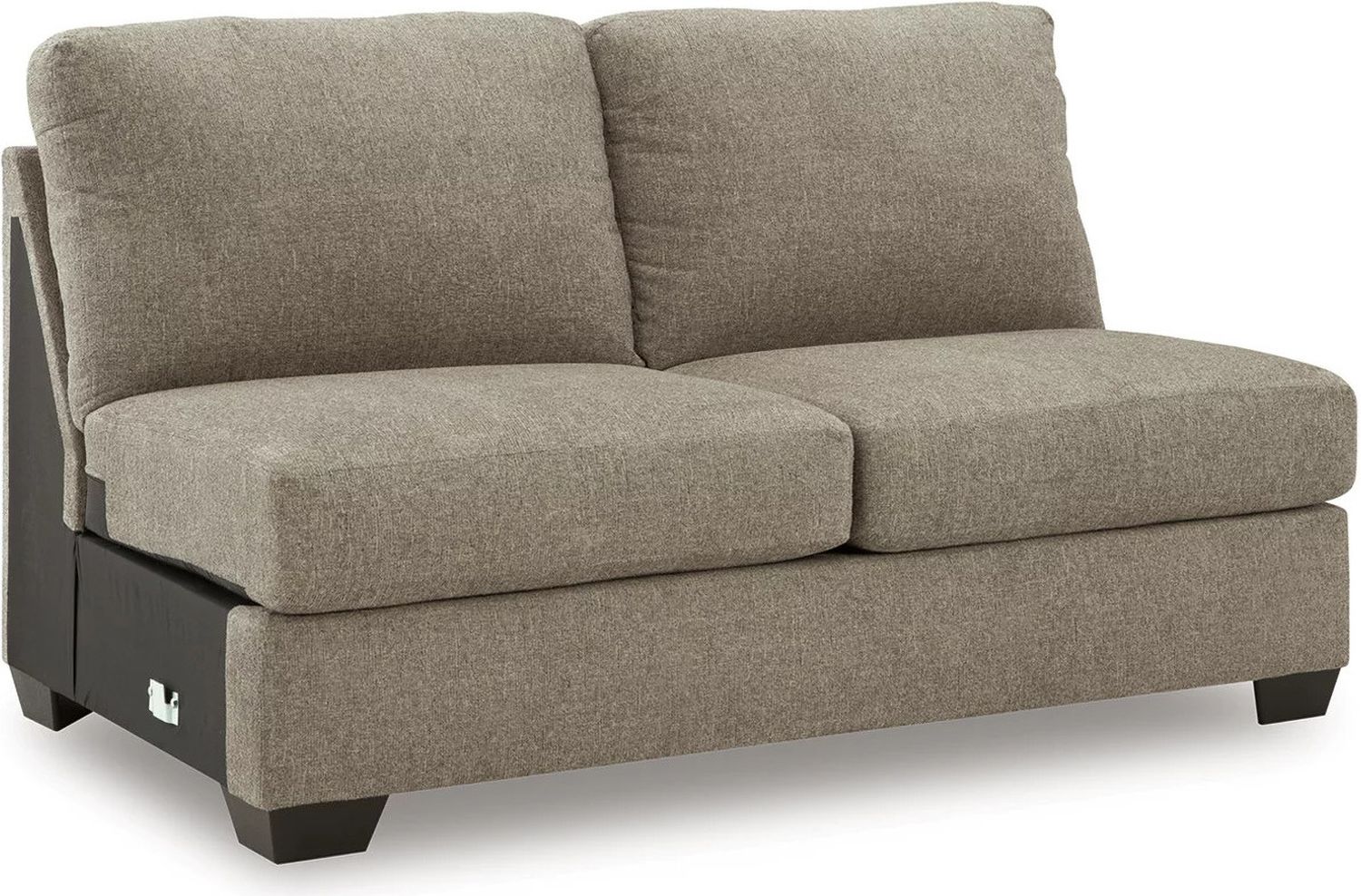 Newellen 3-Piece Sectional and Oversized Ottoman In Hemp 48404U1