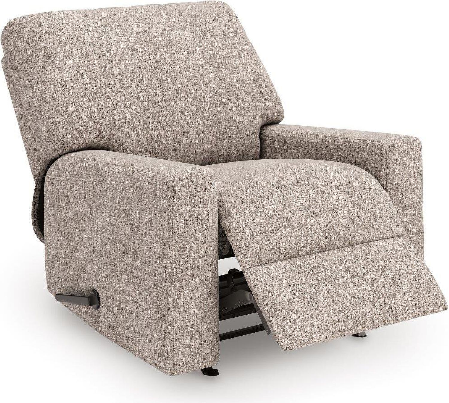 Newellen 3-Piece Sectional and Oversized Ottoman In Hemp 48404U1