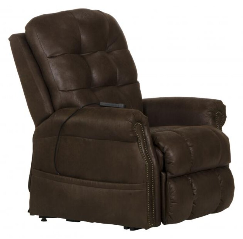 Ramsey 4857 Pwr Lift Lay Flat Recliner w/ Heat & Massage 4857