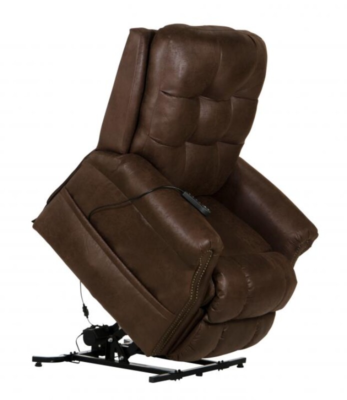 Ramsey 4857 Pwr Lift Lay Flat Recliner w/ Heat & Massage 4857