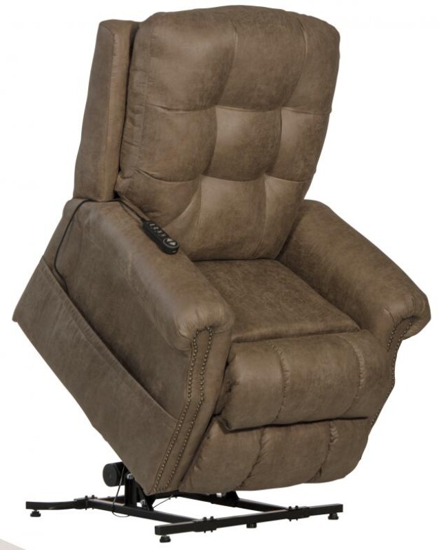 Ramsey 4857 Pwr Lift Lay Flat Recliner w/ Heat & Massage 4857