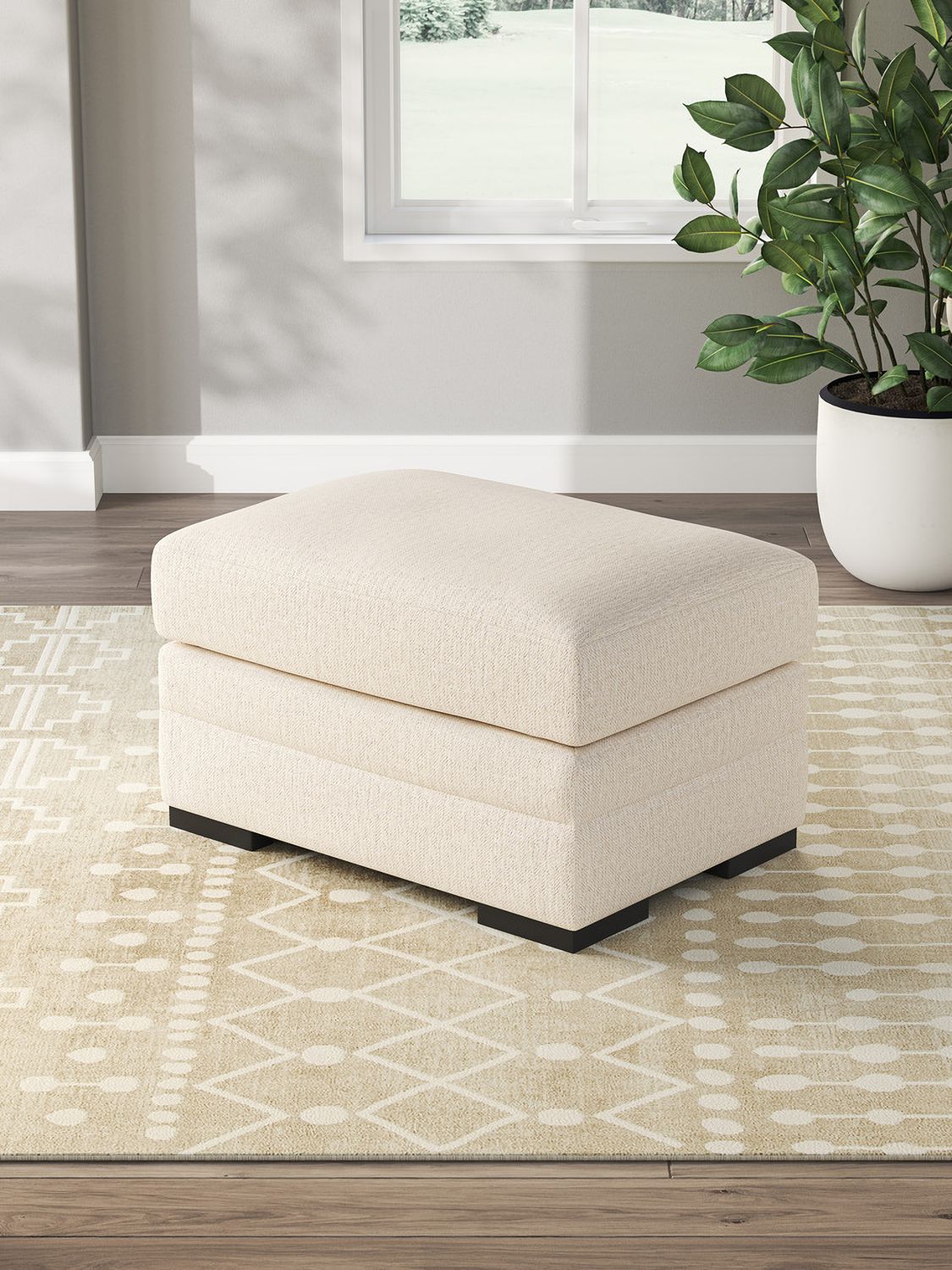 Lango Ottoman In Jute 4860214