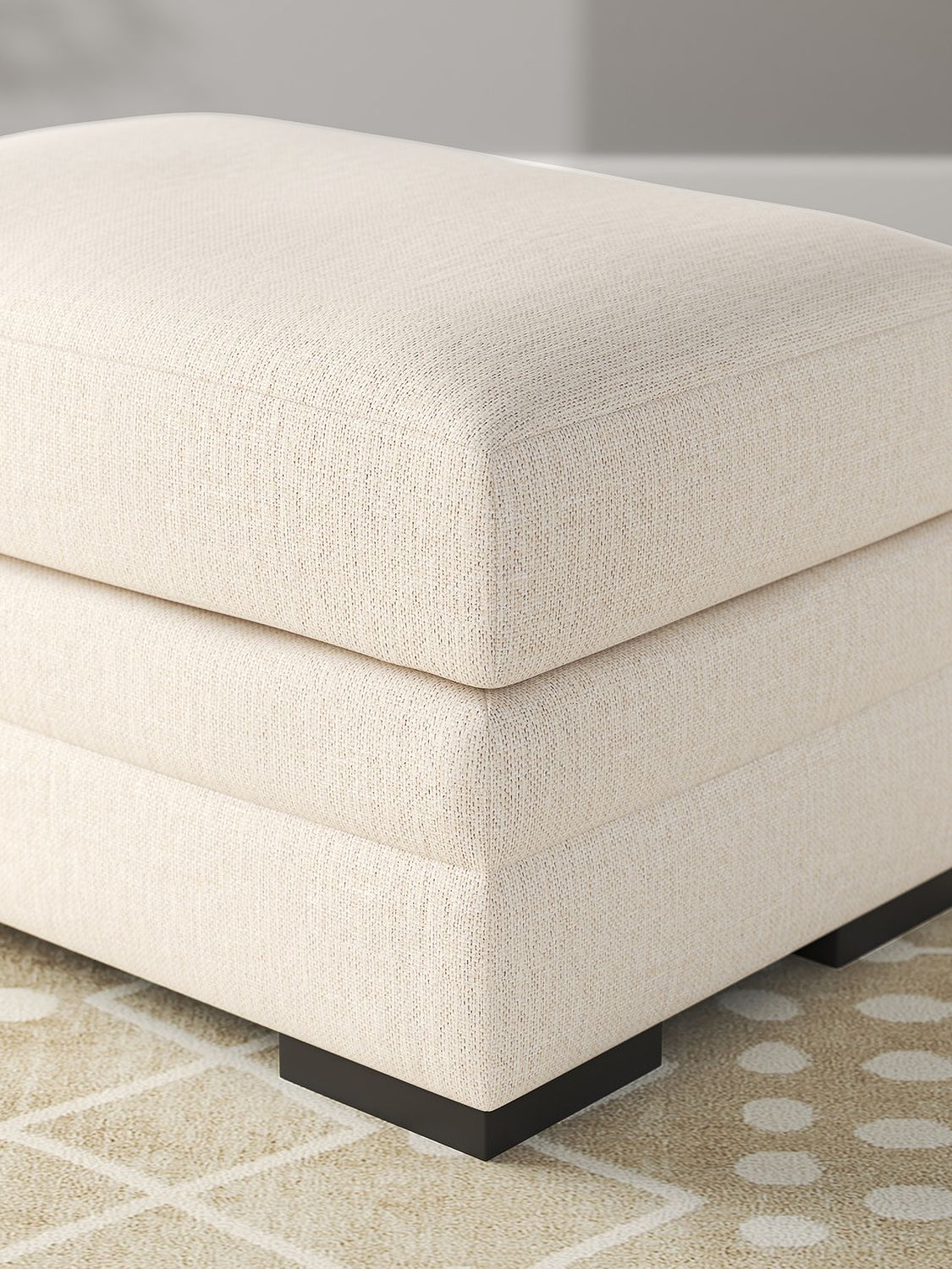 Lango Ottoman In Jute 4860214