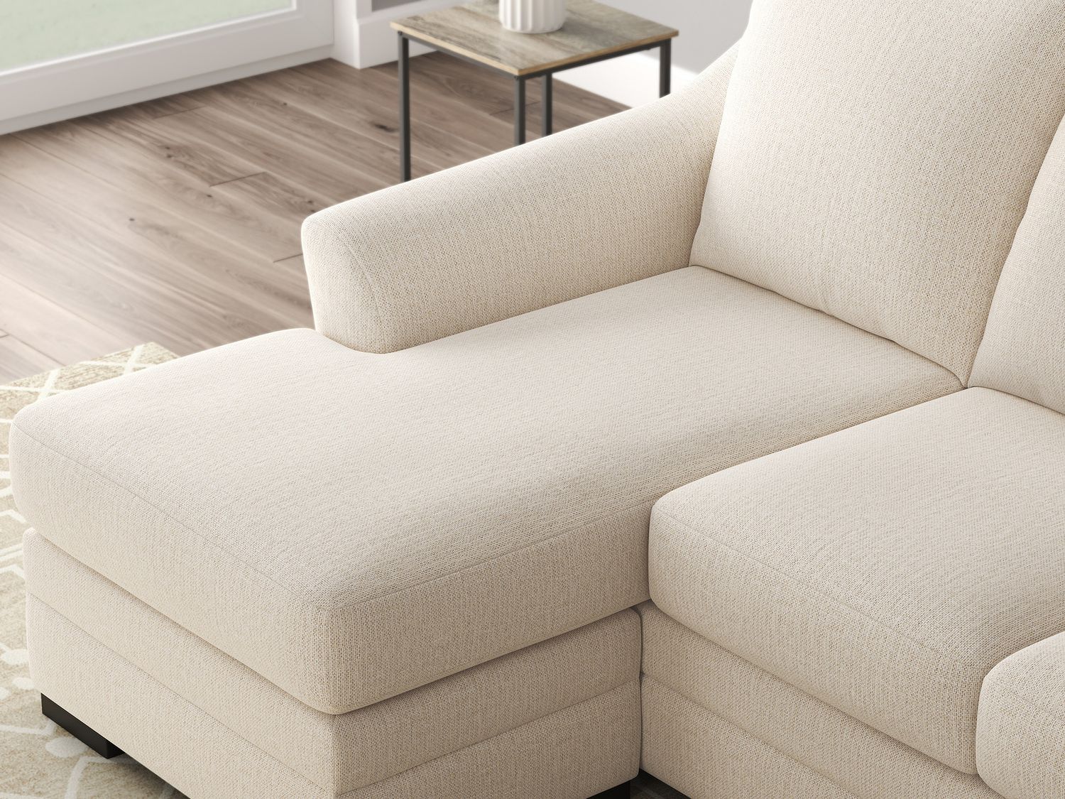Lango Sofa Chaise In Jute 4860218