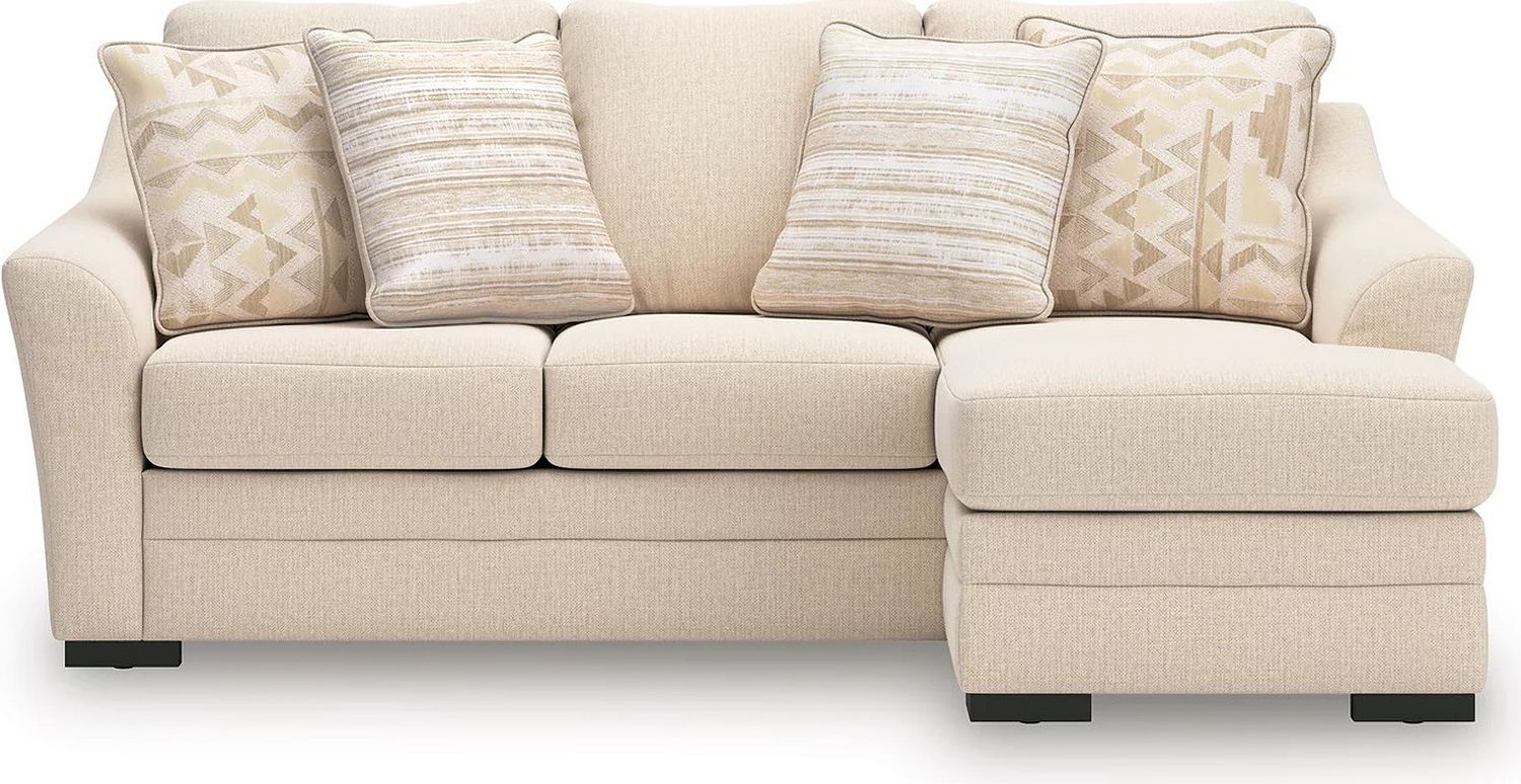 Lango Queen Sofa Chaise Sleeper In Jute 4860268