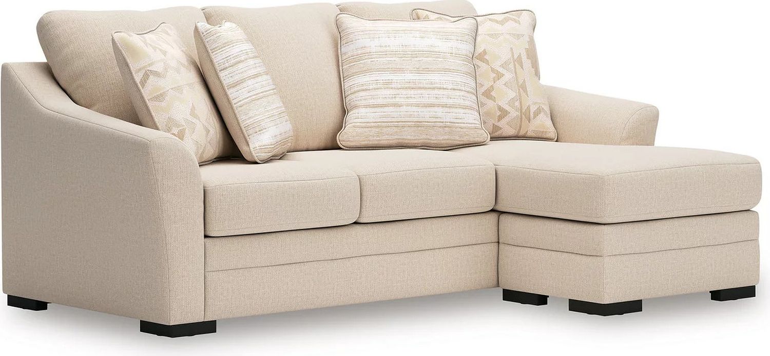 Lango Queen Sofa Chaise Sleeper In Jute 4860268