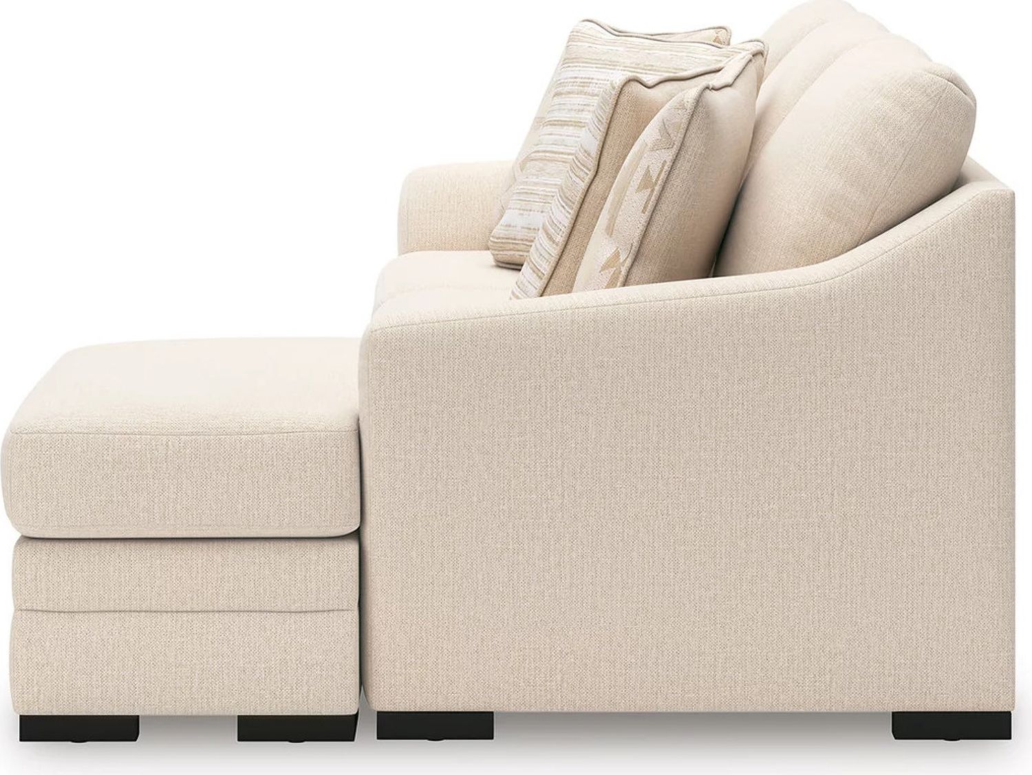 Lango Queen Sofa Chaise Sleeper In Jute 4860268