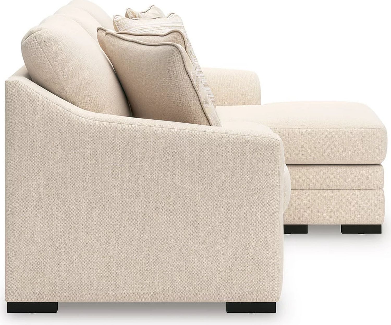 Lango Queen Sofa Chaise Sleeper In Jute 4860268