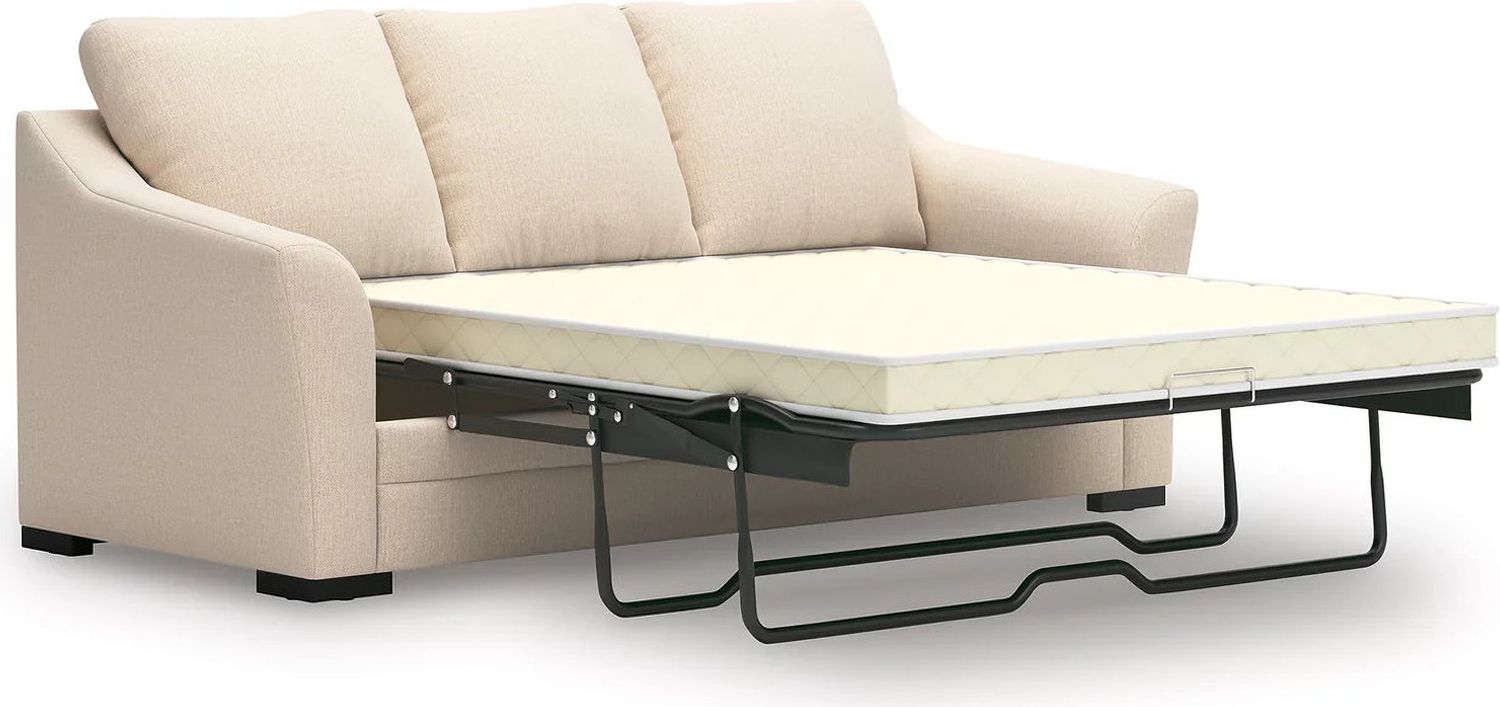 Lango Queen Sofa Chaise Sleeper In Jute 4860268