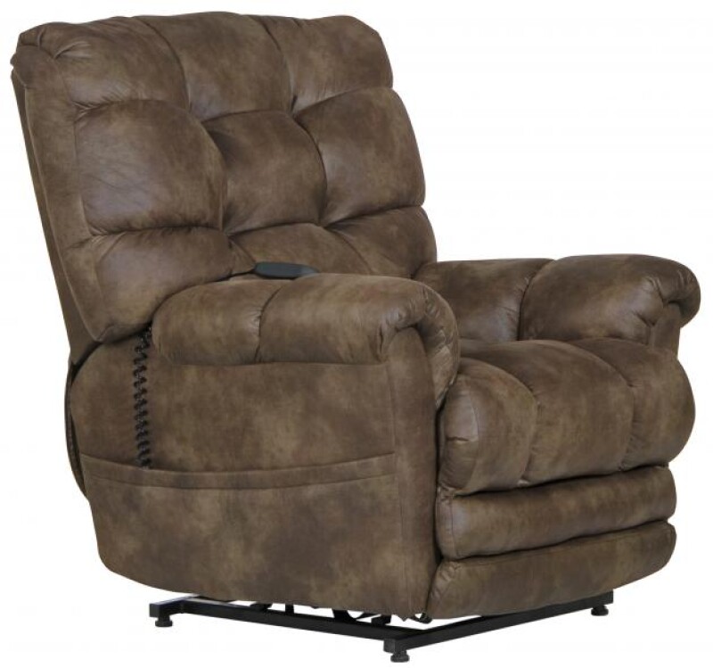 Oliver 4861 Power Lift Recliner w/ Dual Motor & Extended Ottoman 4861