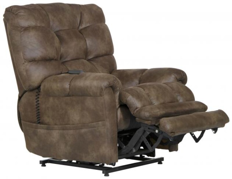Oliver 4861 Power Lift Recliner w/ Dual Motor & Extended Ottoman 4861
