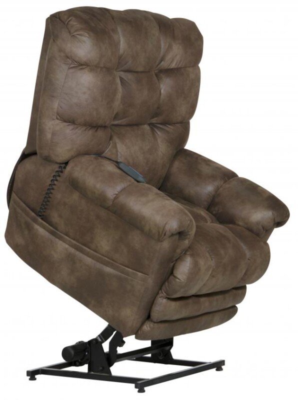 Oliver 4861 Power Lift Recliner w/ Dual Motor & Extended Ottoman 4861