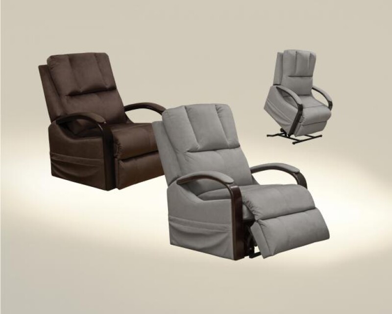 Chandler 4863 Power Lift Recliner w/Heat & Massage 4863