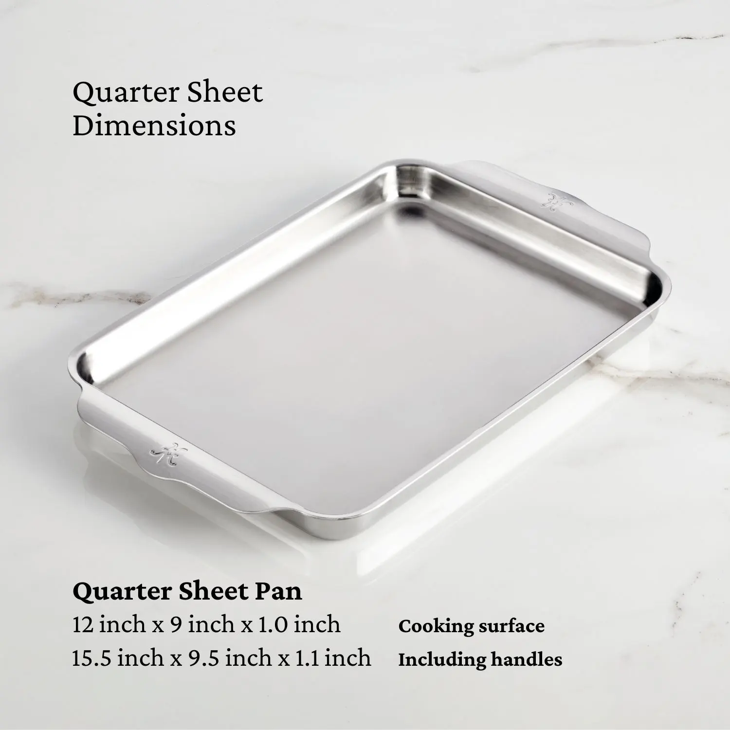 OvenBond Tri-ply Quarter Sheet Pan 48651