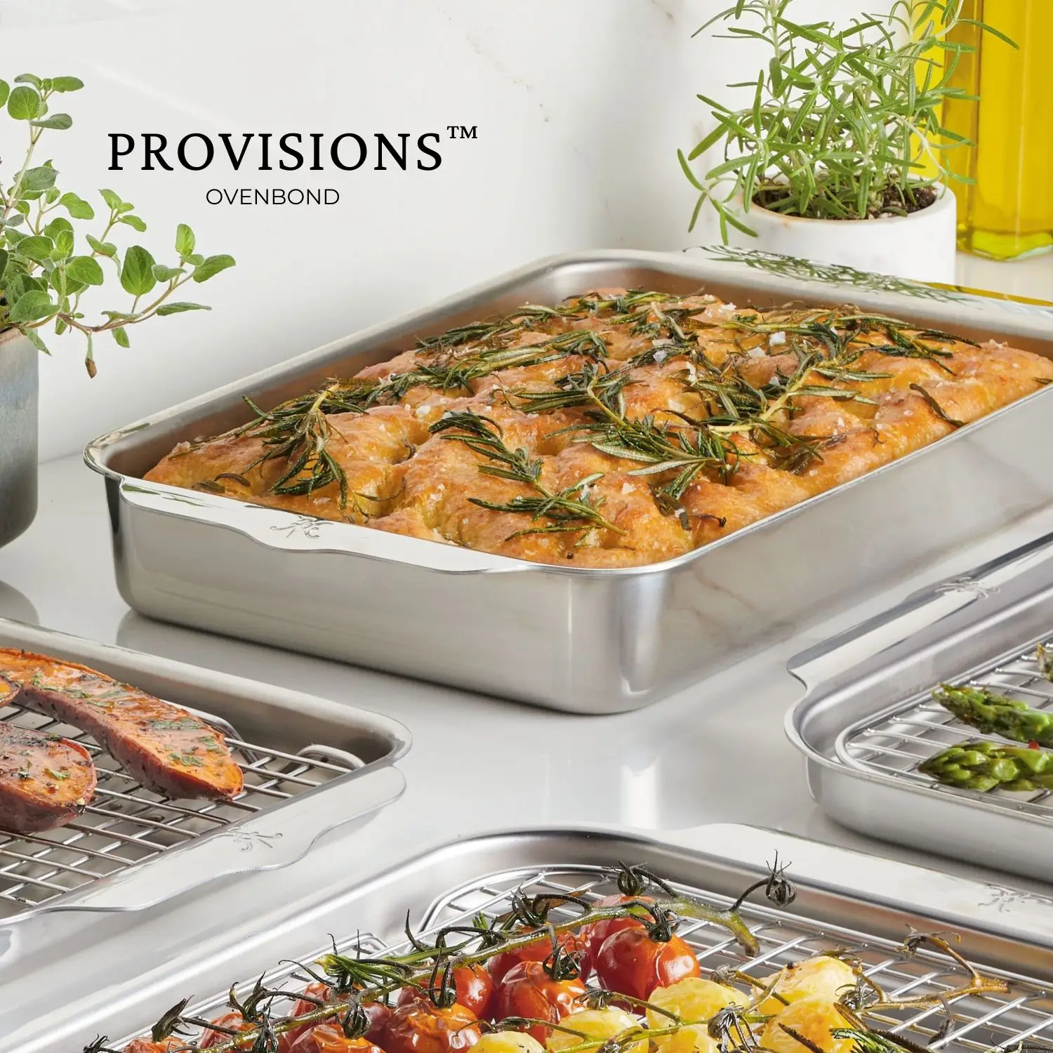OvenBond Tri-ply Rectangular Baker 48653