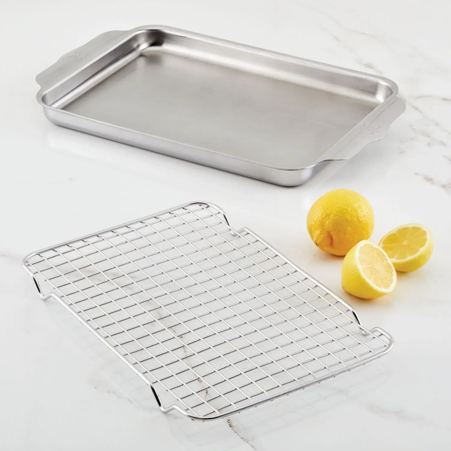 OvenBond Tri-ply Quarter Sheet Pan with Rack 48822