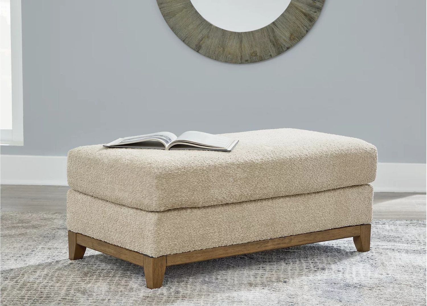 Parklynn Ottoman In Desert 4890214