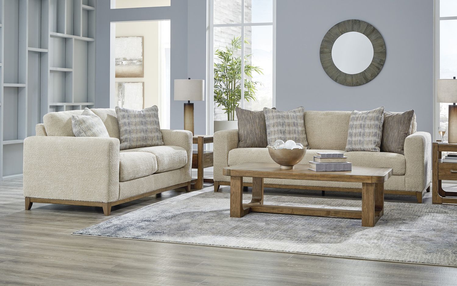 Parklynn Loveseat In Desert 4890235