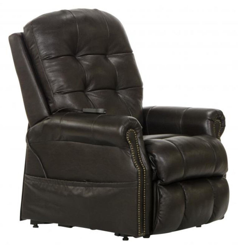 Madison 4891 Power Lift Lay Flat Recliner w/Heat & Msg (Italian Leather) 4891