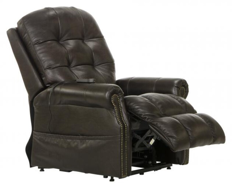 Madison 4891 Power Lift Lay Flat Recliner w/Heat & Msg (Italian Leather) 4891