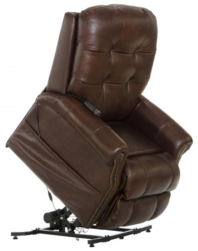 Madison 4891 Power Lift Lay Flat Recliner w/Heat & Msg (Italian Leather) 4891