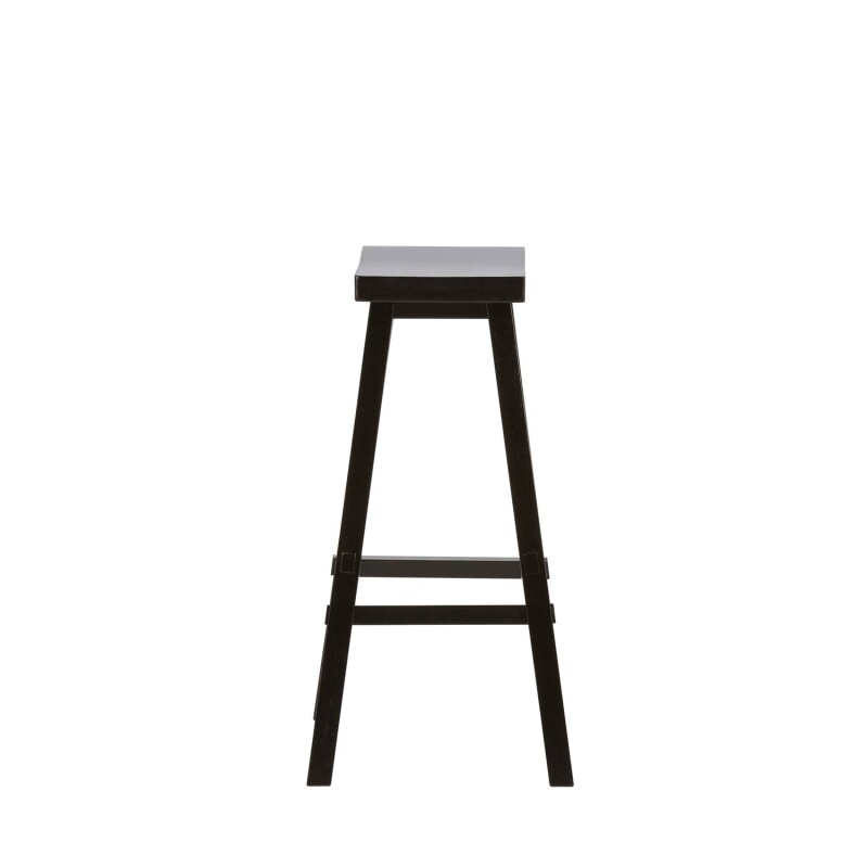 Creations 30 Inch Sawhorse Barstool - Black (RTA) 48B1830