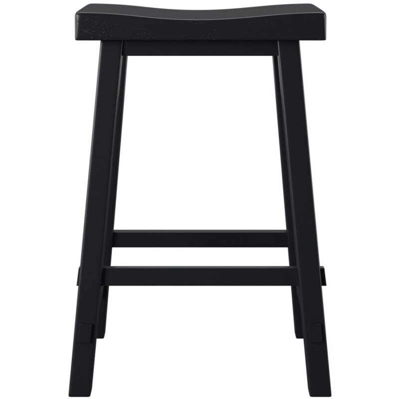 Creations 30 Inch Sawhorse Barstool - Black (RTA) 48B1830
