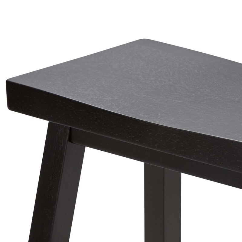 Creations 30 Inch Sawhorse Barstool - Black (RTA) 48B1830