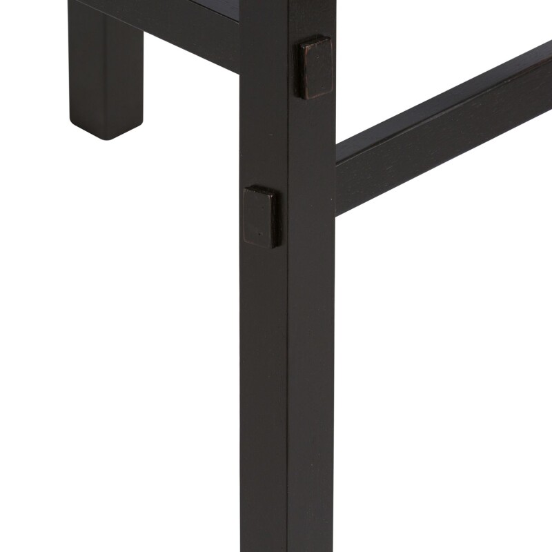 Creations 30 Inch Sawhorse Barstool - Black (RTA) 48B1830