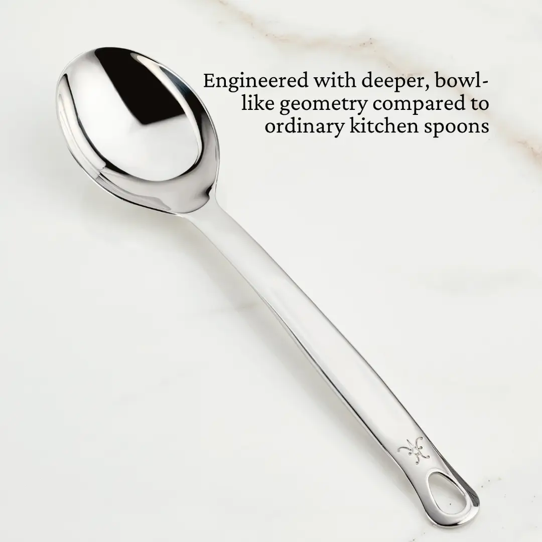 Deep Solid Spoon, 13-inch 49194