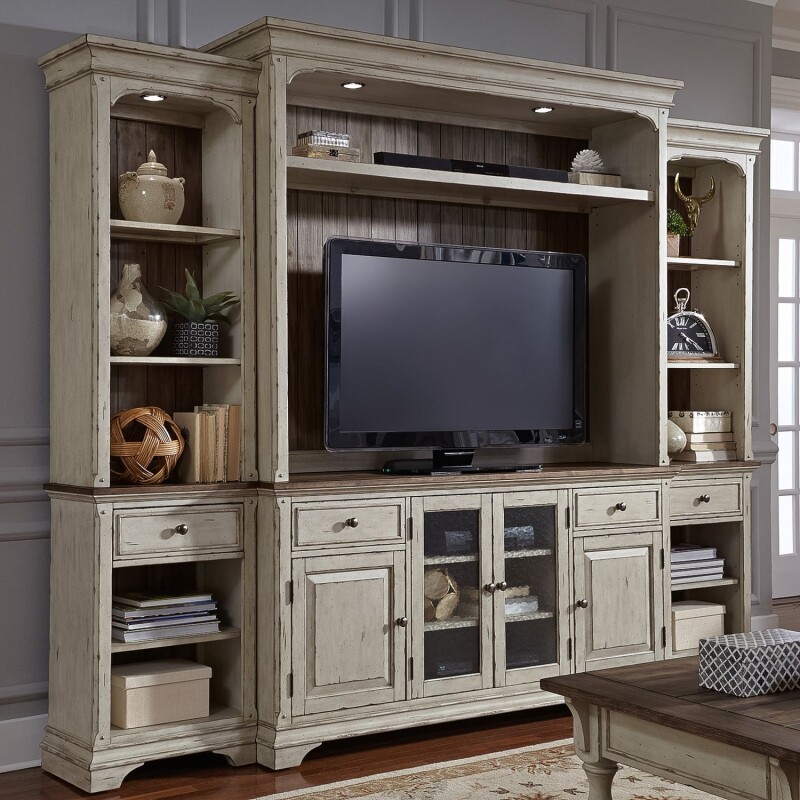 Morgan Creek Entertainment Center with Piers 498ENTWECP