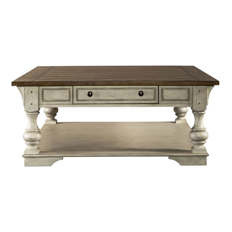 Morgan Creek Drawer Square Cocktail Table 498OT1012
