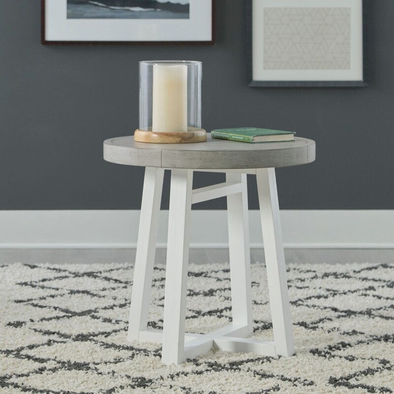 Palmetto Heights Round End Table 499OT1022