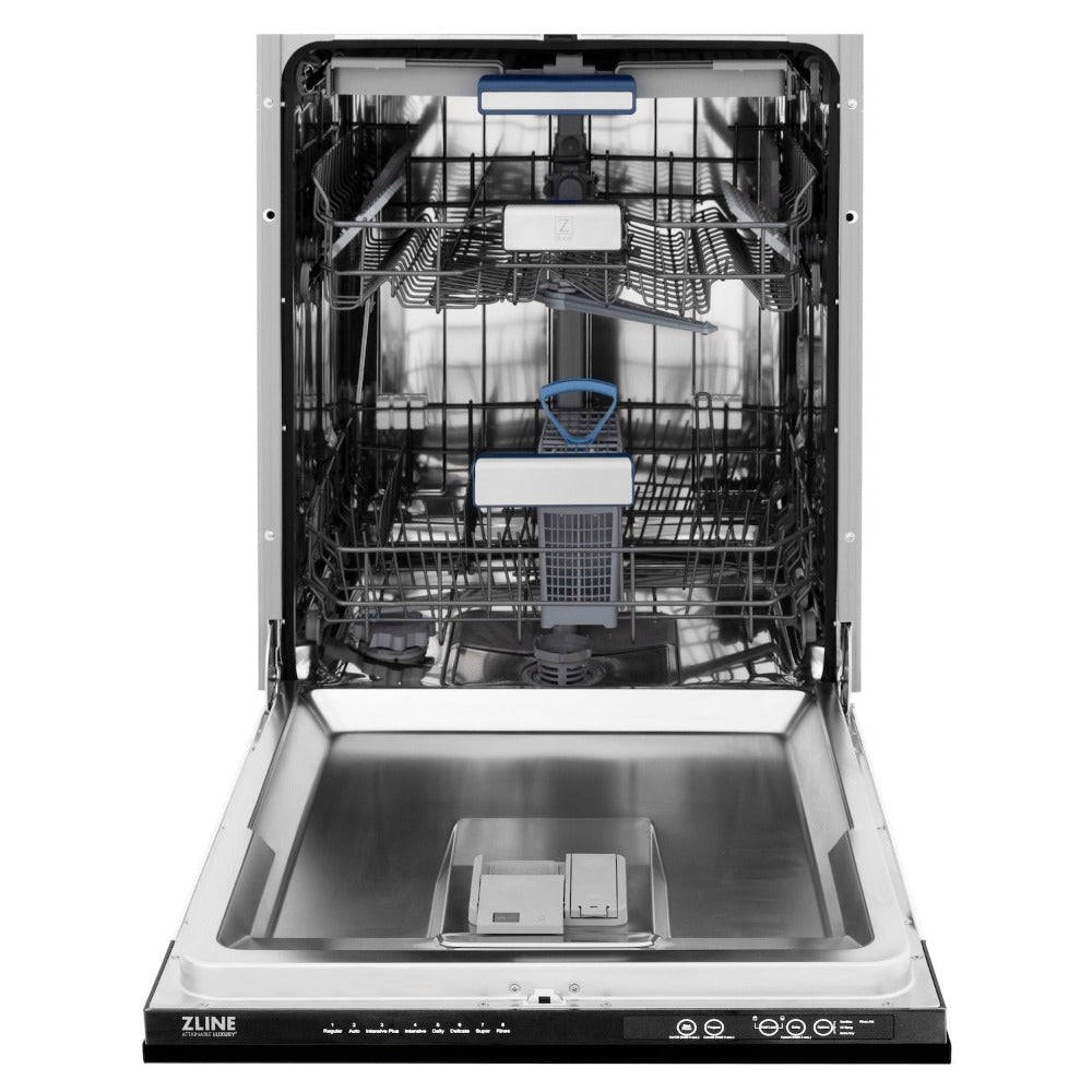 Autograph Edition 36 in. Kitchen Package with Black Stainless Steel Dual Fuel Range, Range Hood, Dishwasher and Refrigerator Including Internal Water Dispenser with Champagne Bronze Accents 4AKPRRABRHDWV36CB