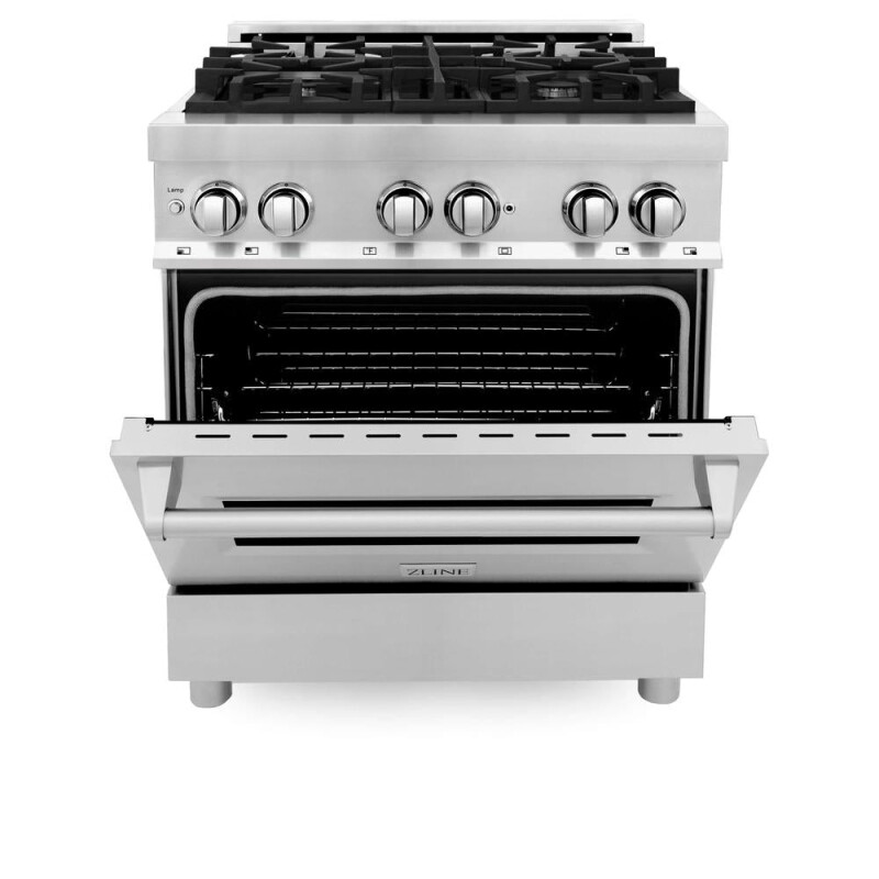 30 in. Kitchen Package with Stainless Steel Dual Fuel Range, Range Hood, Microwave Drawer and Classic Dishwasher 4KPRARH30MWDW, product image 3 of 28