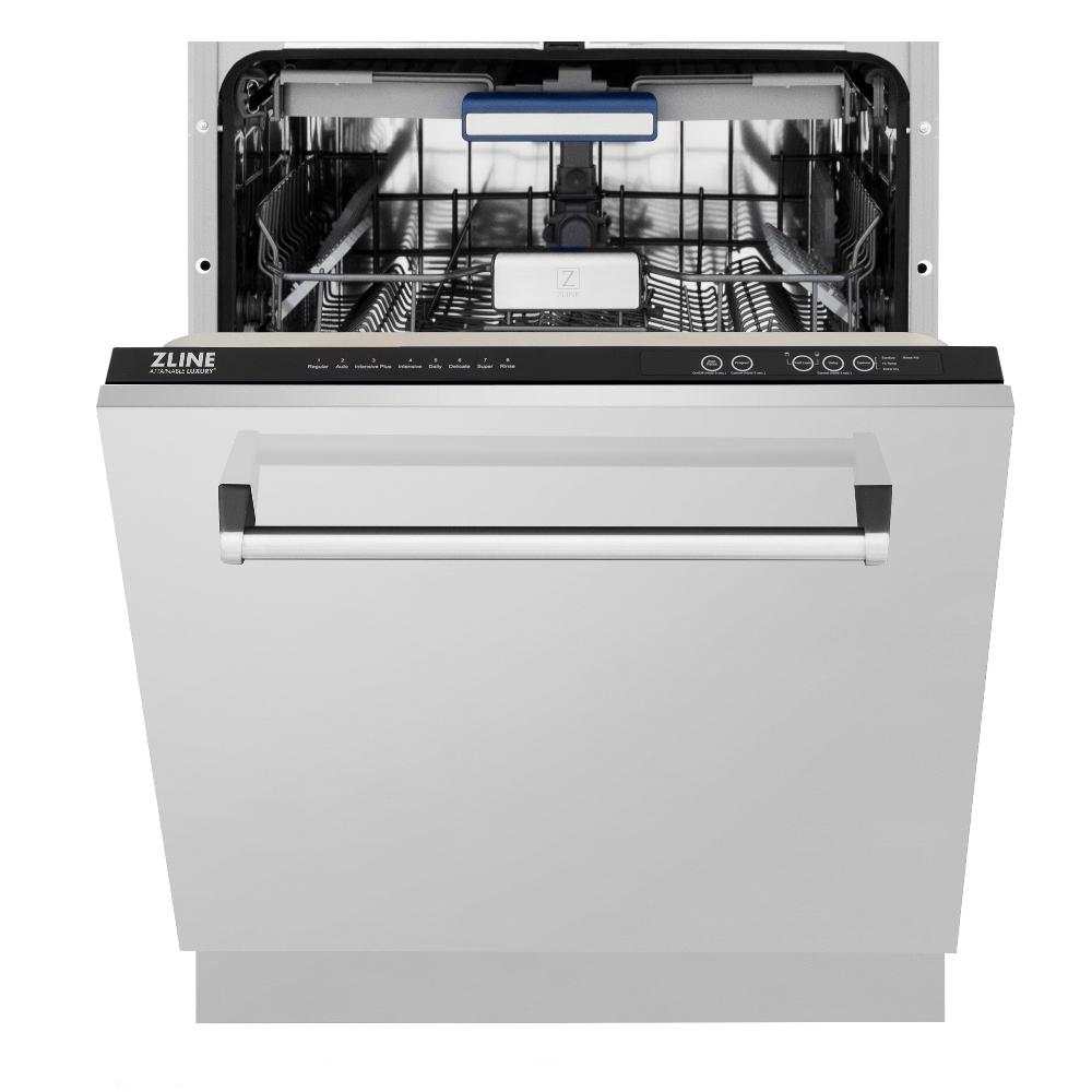 Kitchen Package with Refrigerator, 30 in. Stainless Steel Gas Range, 30 in. Convertible Vent Range Hood and 24 in. Tall Tub Dishwasher 4KPRSGRRH30DWV