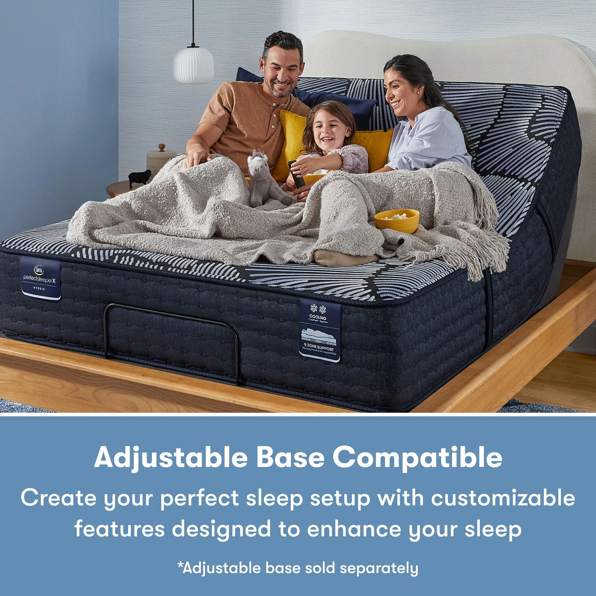 Serta Perfect Sleeper X Hybrid Mattress - Level One Plush - Plush / Twin XL 5000119721020
